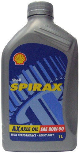 Масло трансмиссионное Shell Spirax AX 80W-90  МКПП 1л